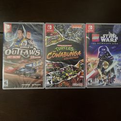 Brand New Sealed Nintendo Switch Games 