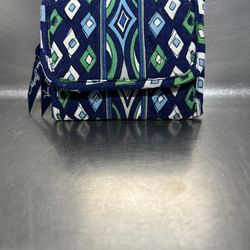 Vera Bradley Blue, Green and White Wallet - GUC