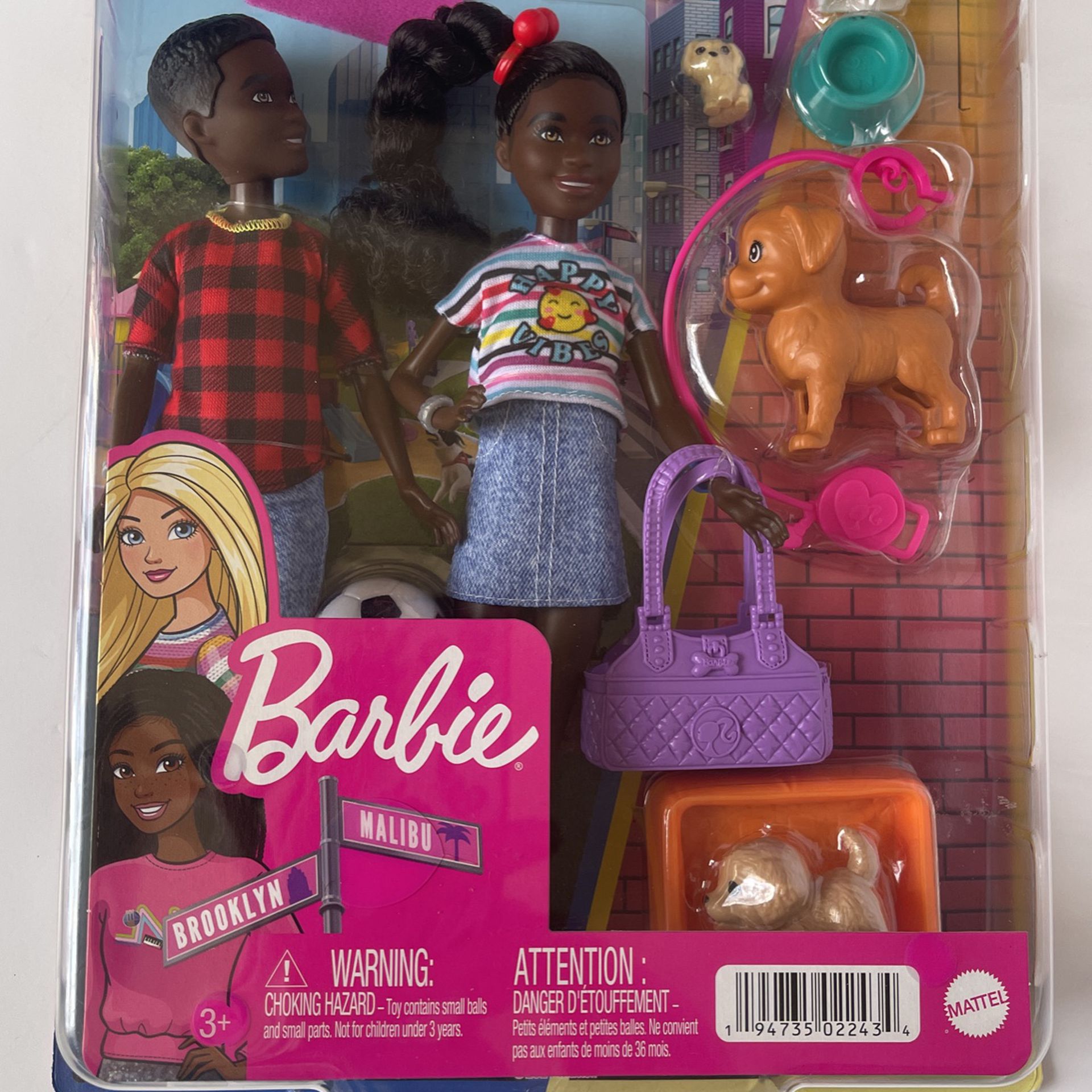 Barbie African American Twin Doll Set