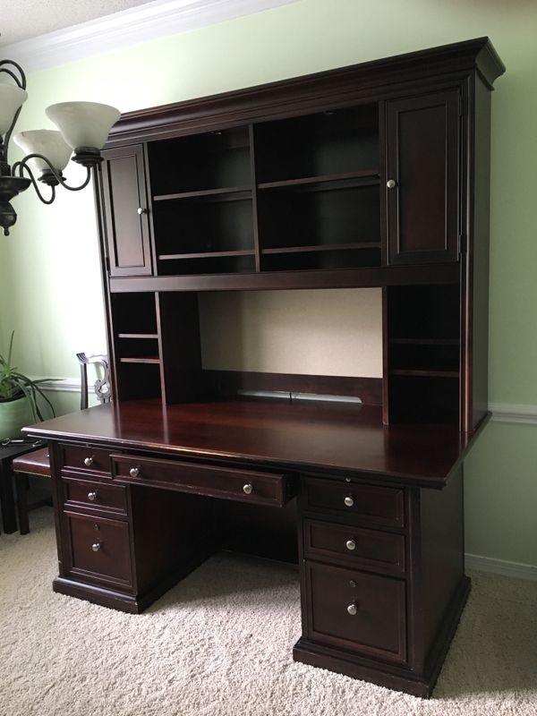 Credenza Office Desk With Hutch By Stanley Furniture Company For Credenza Office Desk With Hutch By Stanley Furniture Company