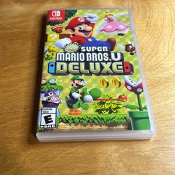 Nintendo Switch - New Super Mario U Deluxe 