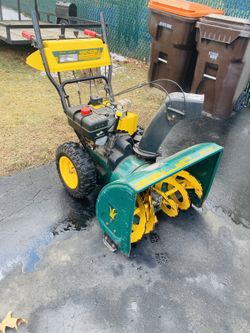 Yardman 9HP 28” Self Propelled Snow Blower w/ Electric Start for