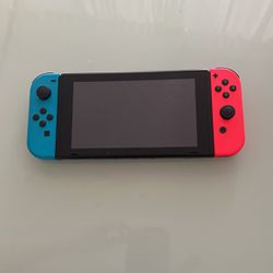 Nintendo Switch With Case And Charger 