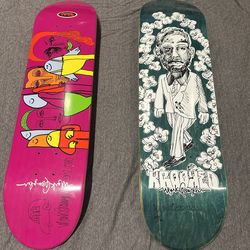 Signed Skateboards Gonz Mullen Song Koston Caballero