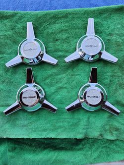 Tru Spoke Wire Wheels Center Caps Spinners Original 
