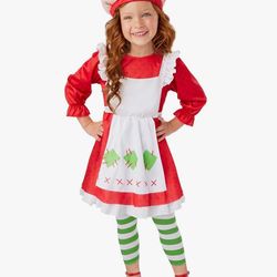 Strawberry shortcake toddler costume