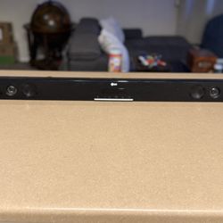 LG Sound Bar Audio System W/Bluetooth 160W 2 Ch Virtual Surround Sound 