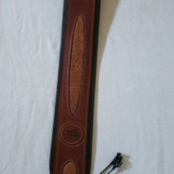 Vintage Levy's  Guitar Center Genuine leather Guitar Strap  