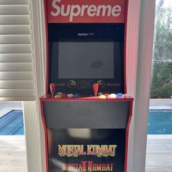 RARE Supreme x Arcade1Up Mortal Kombat Arcade Cabinet 