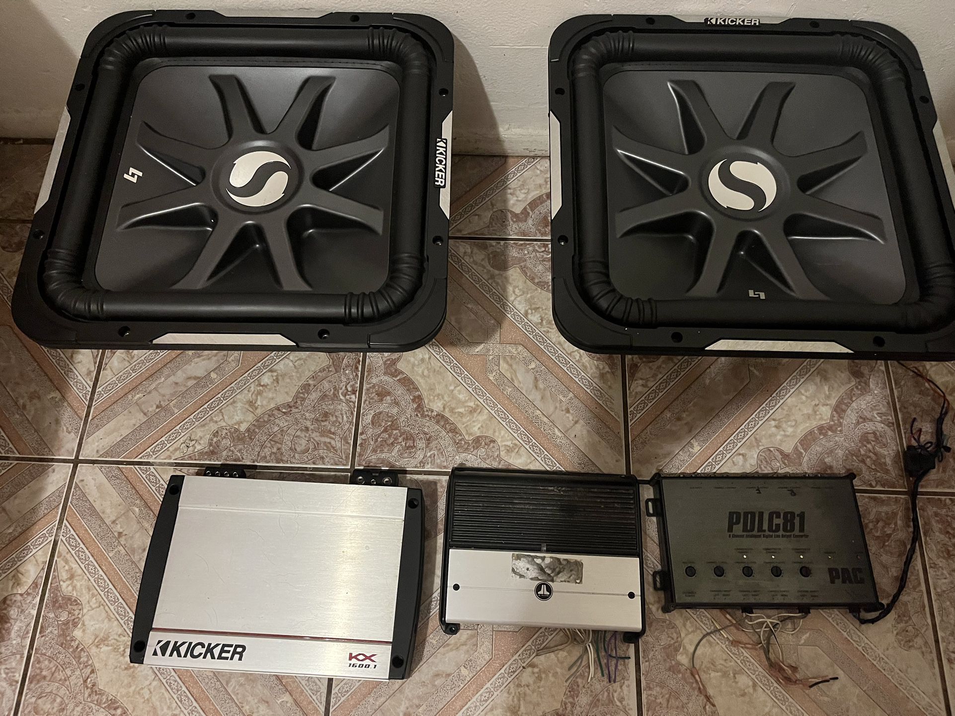 Subwoofers And Amps For Sale