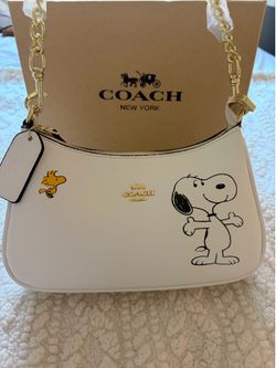 Snoopy coach Teri purse