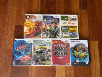 Wii Games - 10 Dollars Each