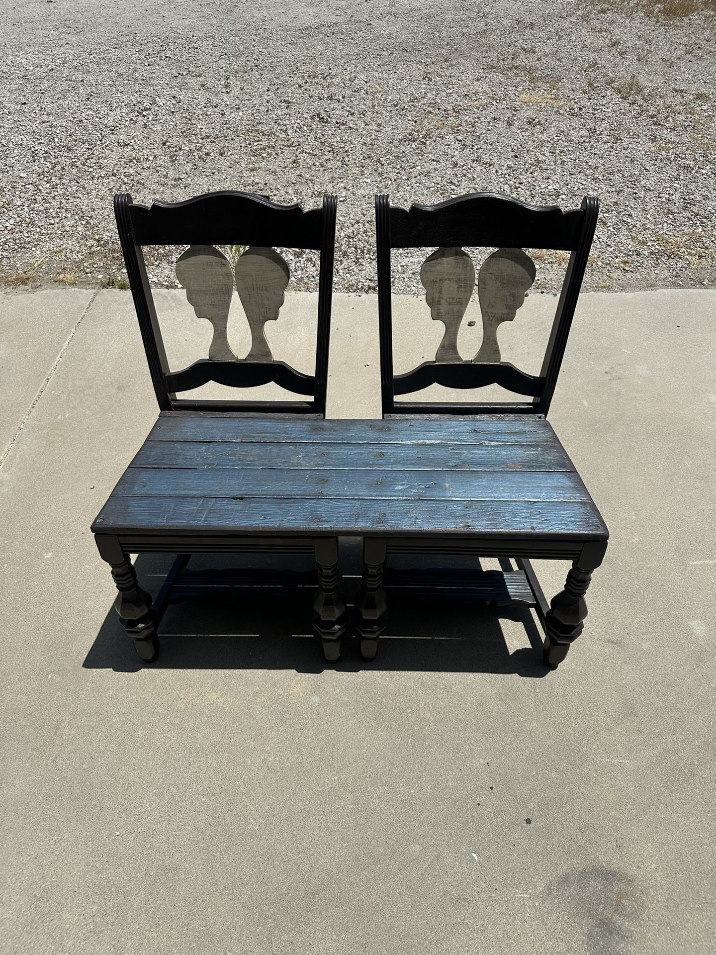 Bench and 2 chairs Set 