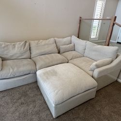 Couch Plus Ottoman
