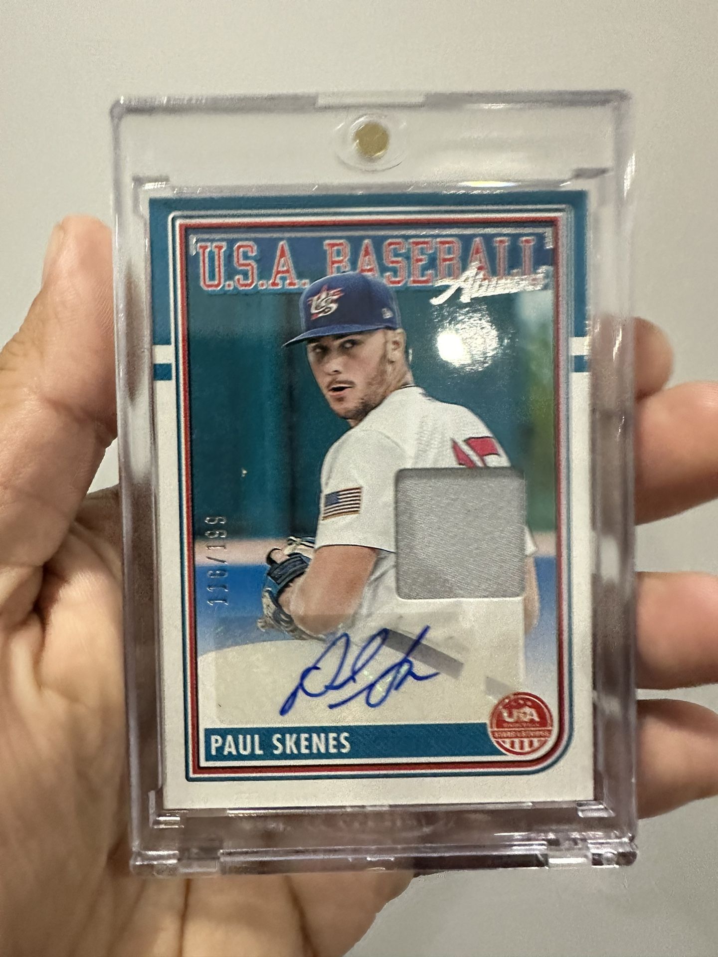 Paul Skenes Panini Patch Auto 116/199 for Sale in West Covina, CA 