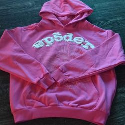 Pink Spider Hoodie 