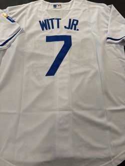 Kansas City Royals Bobby Witt Jr Jersey. New Large