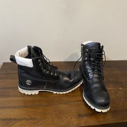 Black Timberland Boots Mens Size 12