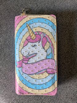 Unicorn Purse Pal /Credit Card Wallet