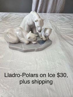 Lladro Collector Society - Polar Bears on Ice
