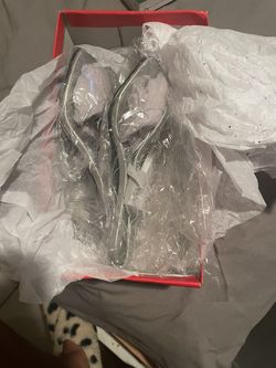 Brand New Silver High Heels