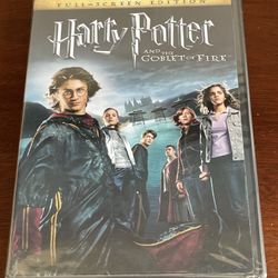 Harry Potter and the Goblet of Fire (DVD, 2006, Full Frame)