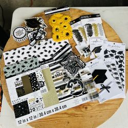Graduation Scrapbooking Bundle-16 Pieces