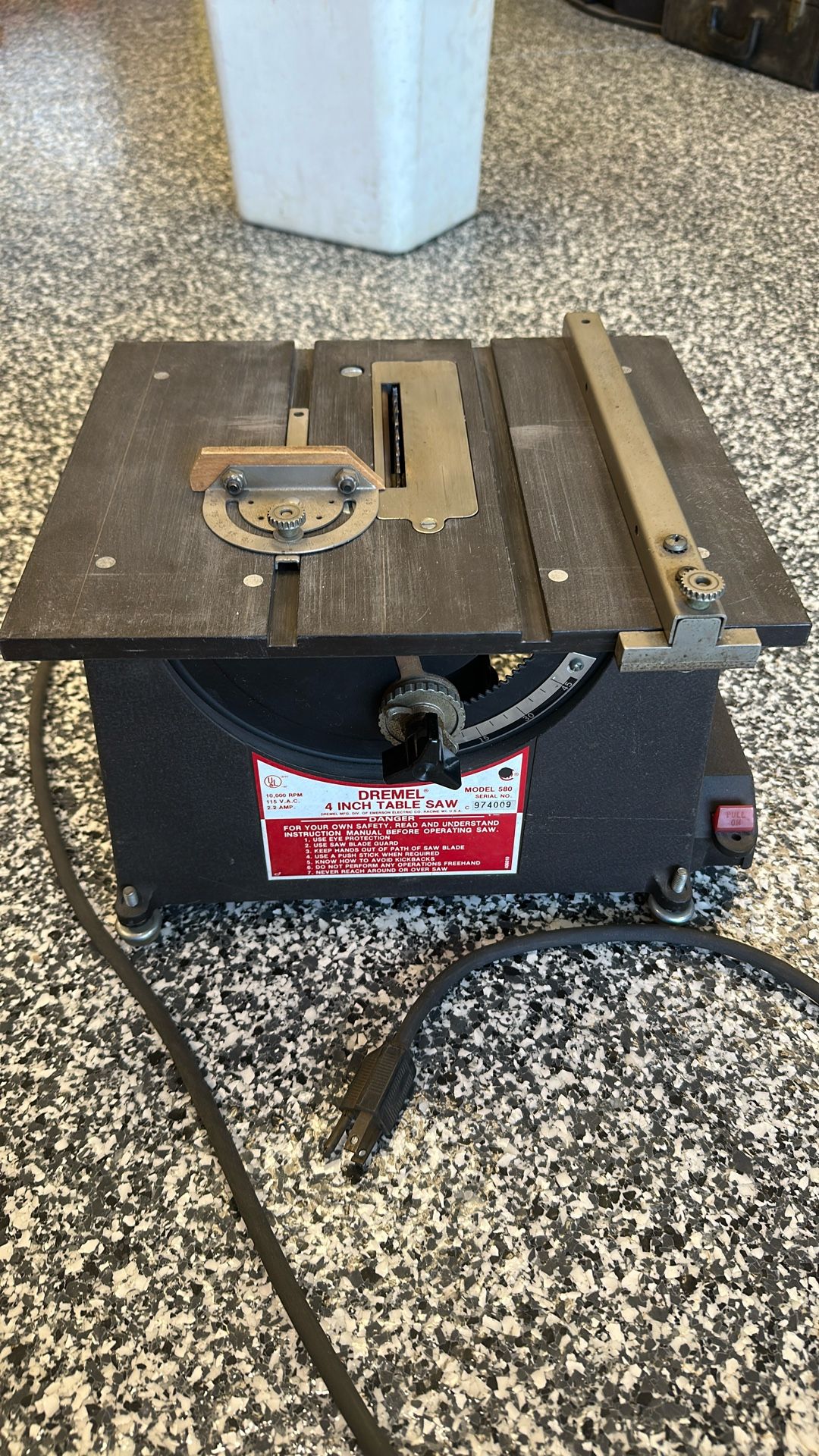Dremel 4” Table Saw