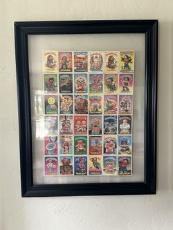 Garbage Pal Kids Framed Cards