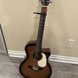 Ibanez AEG5012 signed by chino pacas 