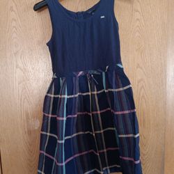 Girls Size Medium,  Tommy Hilfiger Cotton Dress 