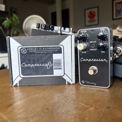 Keeley Compressor Plus Guitar Effects Pedal In Box! Shipping Available!