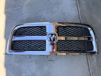 Two 2011-2019 DODGE RAM 1(contact info removed) FRONT RADIATOR GRILL GRILLE OEM