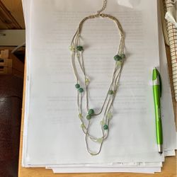 Silver  Layer Necklace