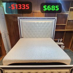 Mattress, Box Spring, And Bed Frame!