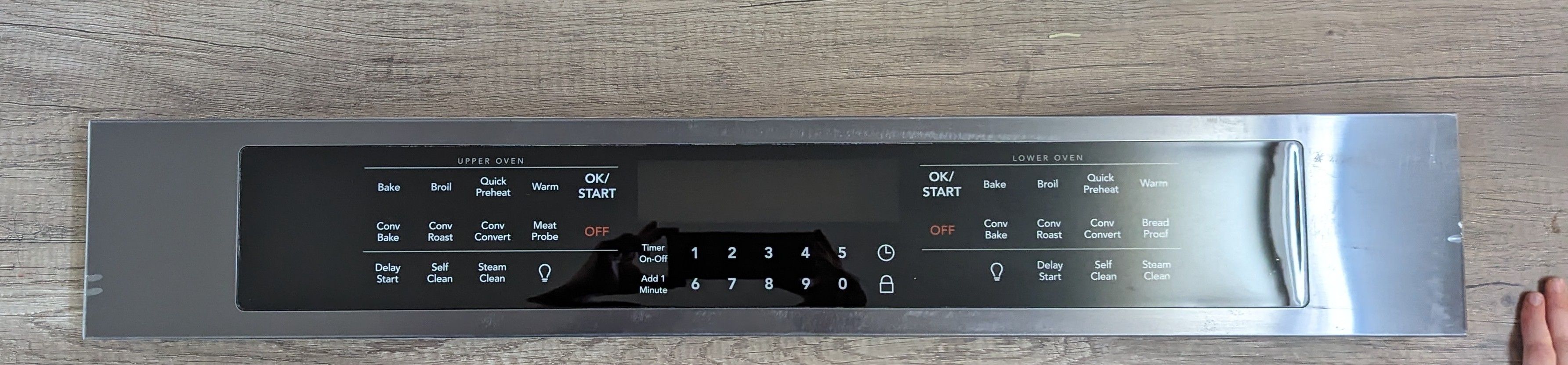 Control Panel Assembly - Part Number #(contact info removed)#