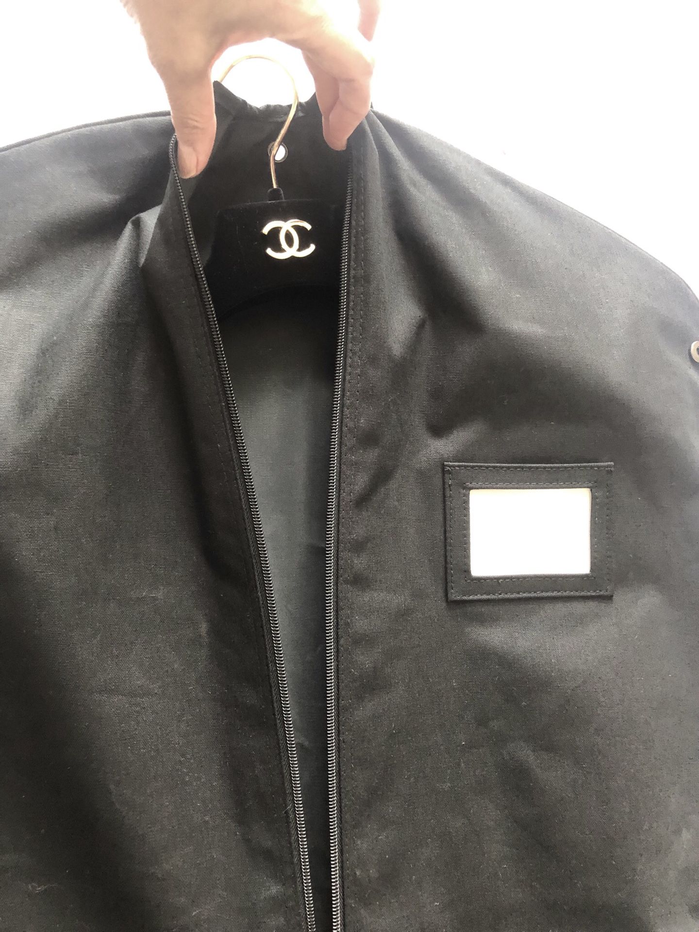 Authentic Chanel garment bag
