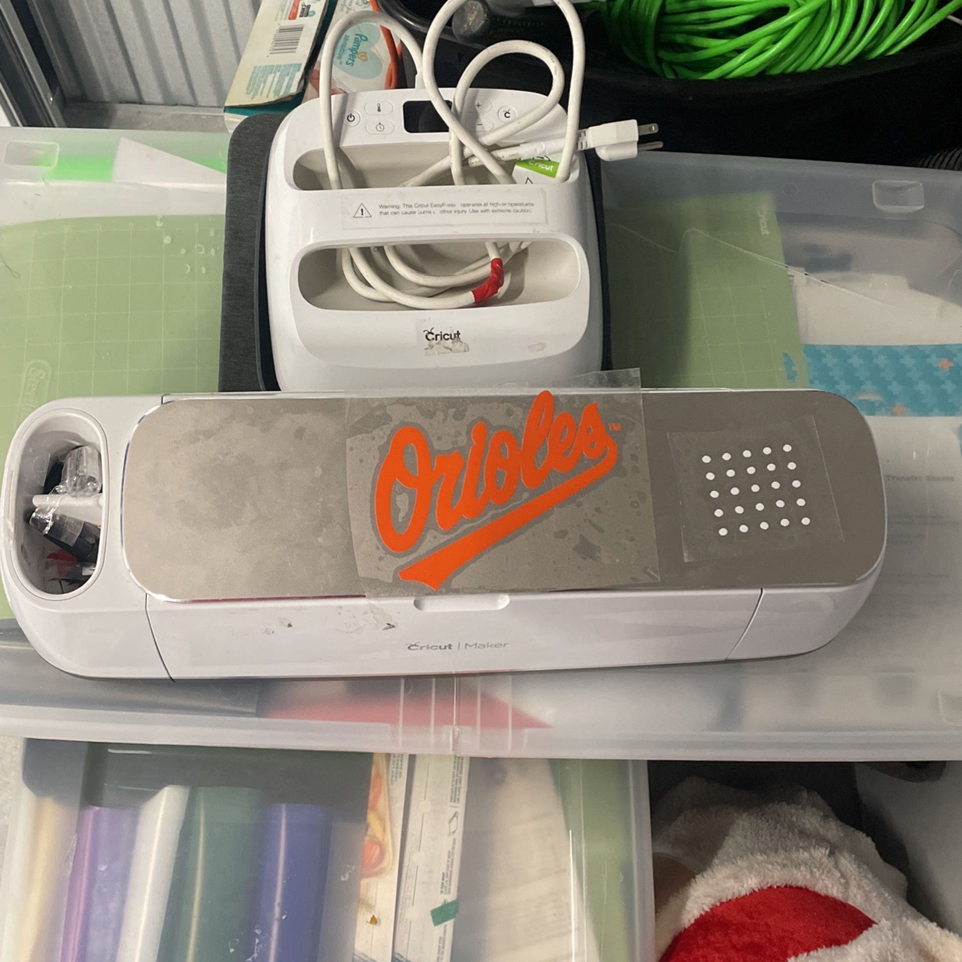 Cricut Machine And Cricut Heat Press