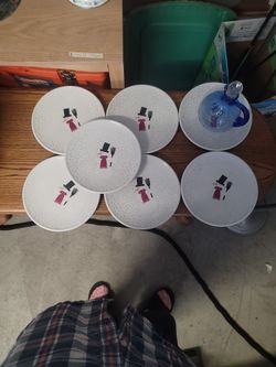 Xmas Dishware & Wine & 