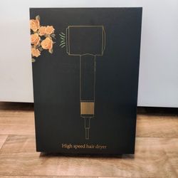 High Speed Hair Dryer with Ionic Tech, Professional Salon Grade Air Speed, lightweight 