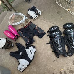 Used Full Lacrosse Goalie Set (size LG/XL)