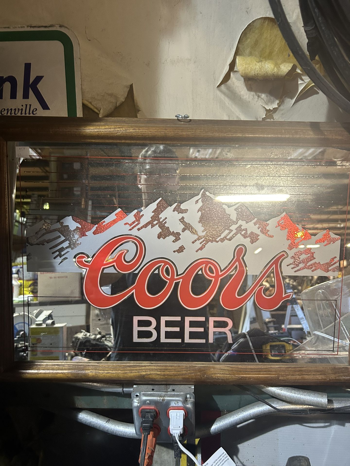 Coors Lighted Mirror