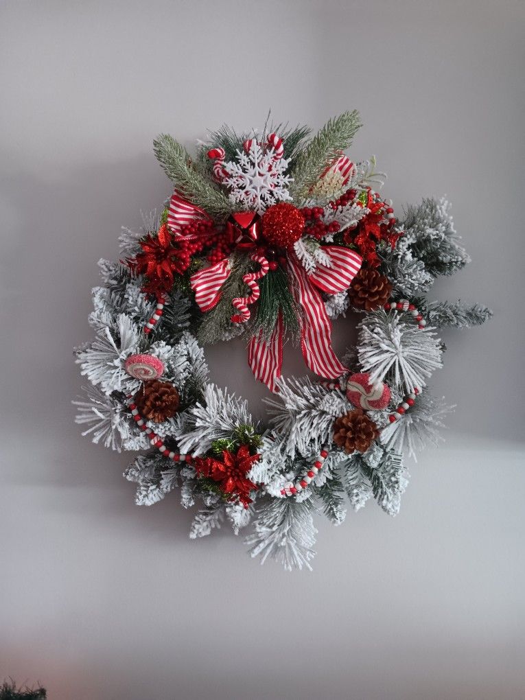 Handmade 24" Christmas Wreath