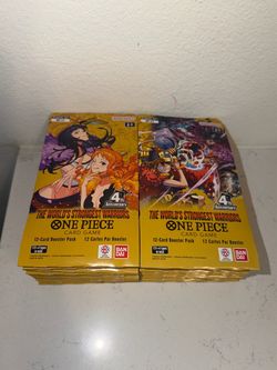 24x One Piece OP17 Sleeved Booster Packs - The World’s Strongest Warriors