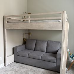 Restoration Hardware Full Sized Bed with Mattress