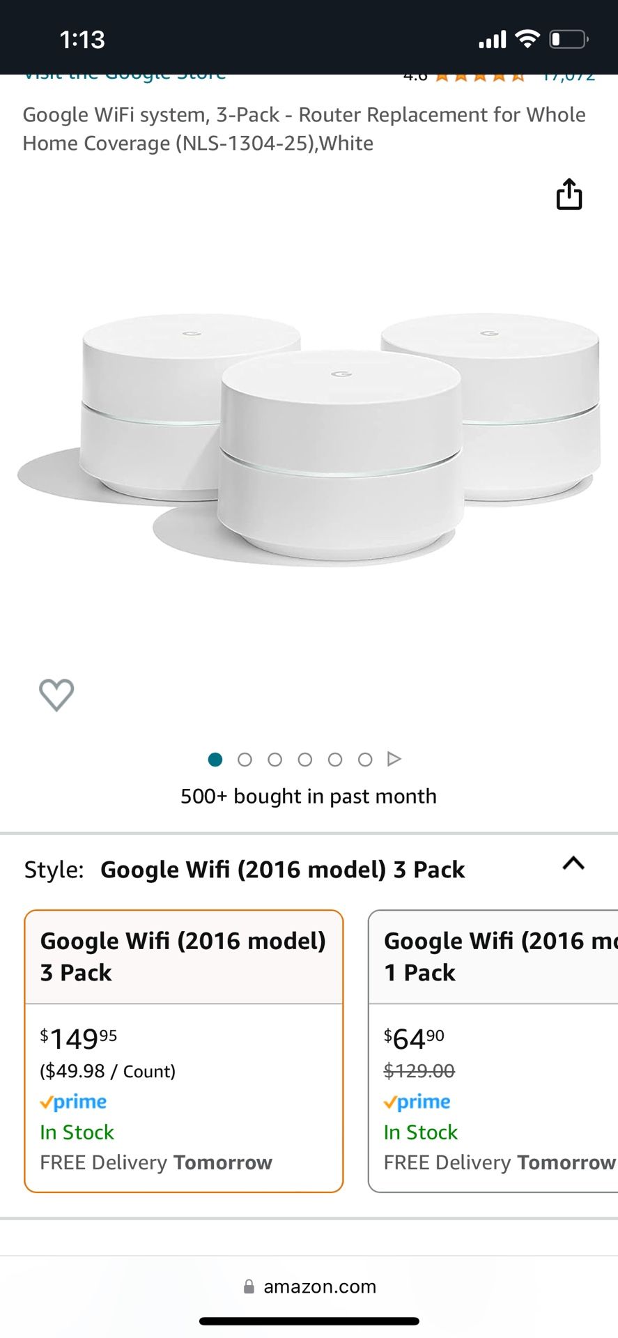 Google Router WiFi System 