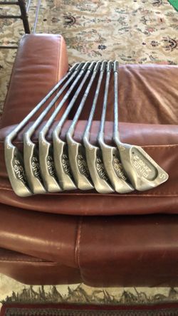 Ping Zing RH Iron Set 3-9,SW Ping JZ Steel Regular Shafts Black Dot New Grips
