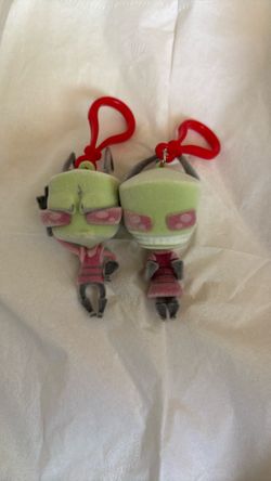 Invader Zim Keychain