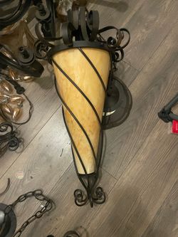 Rustic chandeliers