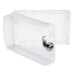 $9-Thermostat Guard Clear with Changeable Code Combination Lock